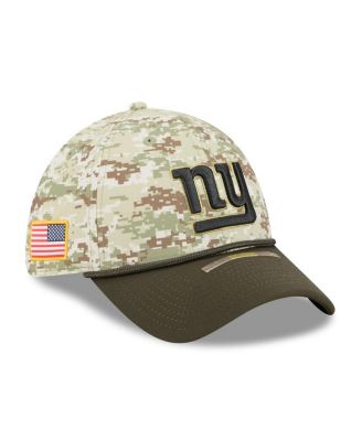 New Era - Men's Camo New York Giants 2025 Salute to Service 39THIRTY Flex Hat