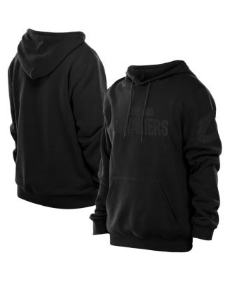 New Era - Men's Black Cleveland Cavaliers Tonal Premium Pullover Hoodie