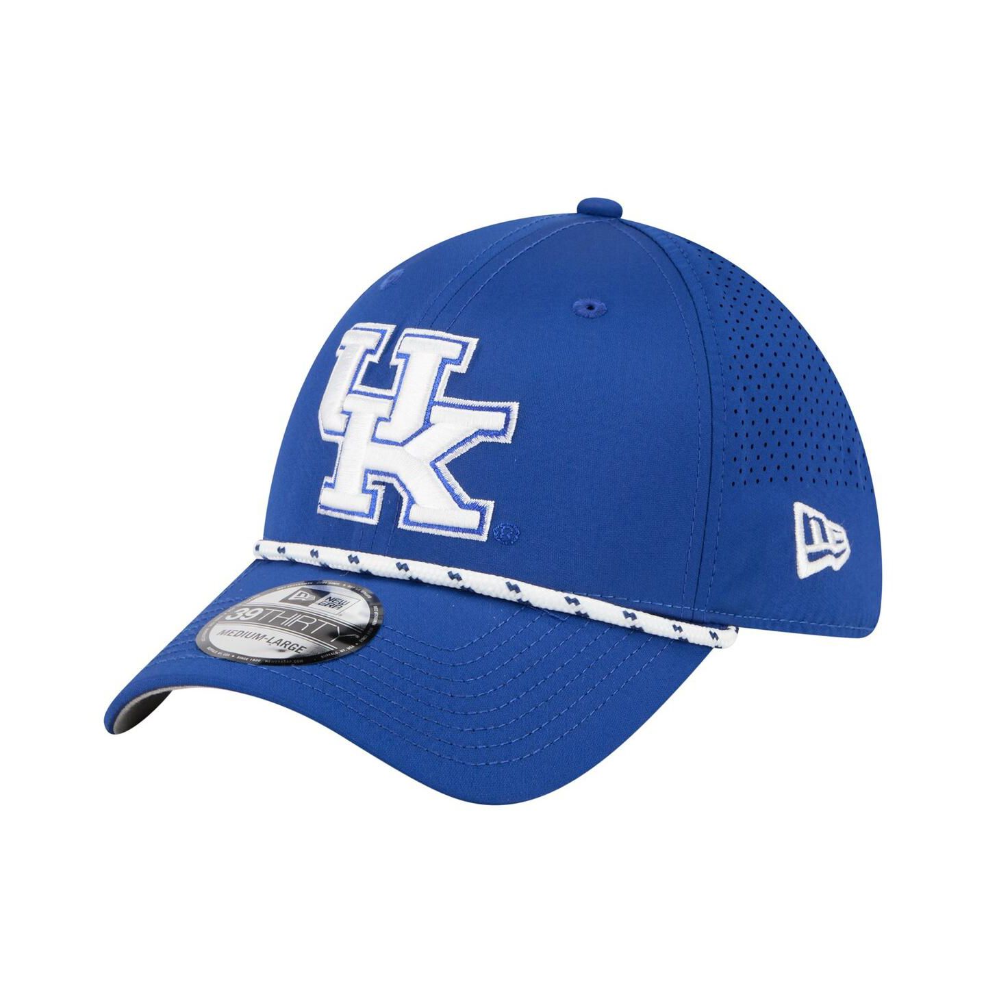 Мужская кепка New Era Royal Kentucky Wildcats Rope 39THIRTY Flex Hat — фото 1
