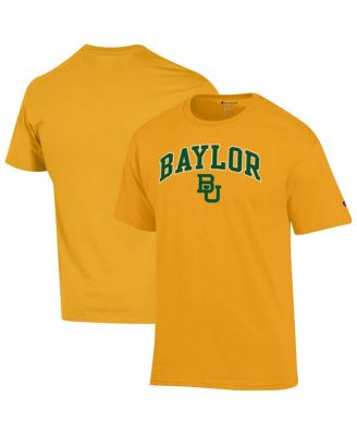 Champion - Men's&nbsp;Gold Baylor Bears Arch Over Logo T-Shirt