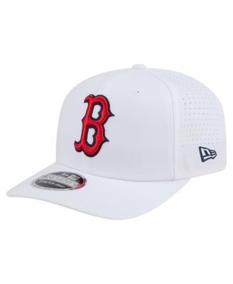 New Era - Men's White Boston Red Sox COOLERA 9SEVENTY Adjustable Hat