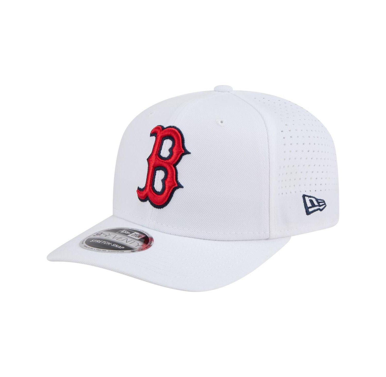 Men's White Boston Red Sox COOLERA 9SEVENTY Adjustable Hat
