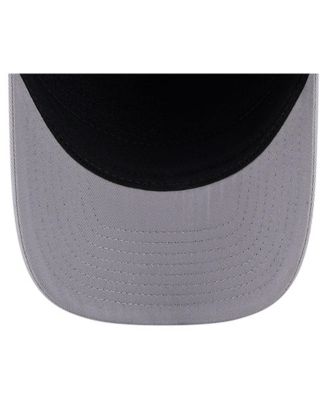 Men's&nbsp;Blue Detroit Lions Throwback Arch 9FORTY A-Frame Adjustable Hat