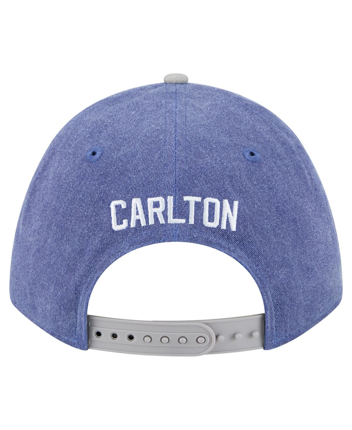 New Era Men'sâ Blue/gray Toronto Maple Leaf's Mascot 2-tone 9forty Adjustable Hat In Blue