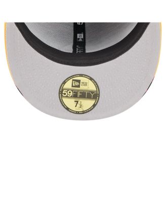 Men's&nbsp;Black/Gold Pittsburgh Steelers Break 59FIFTY Fitted Hat