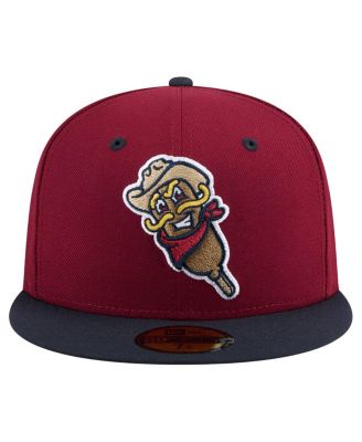 Men's Maroon/Black Frisco RoughRiders Theme Nights 59FIFTY Fitted Hat
