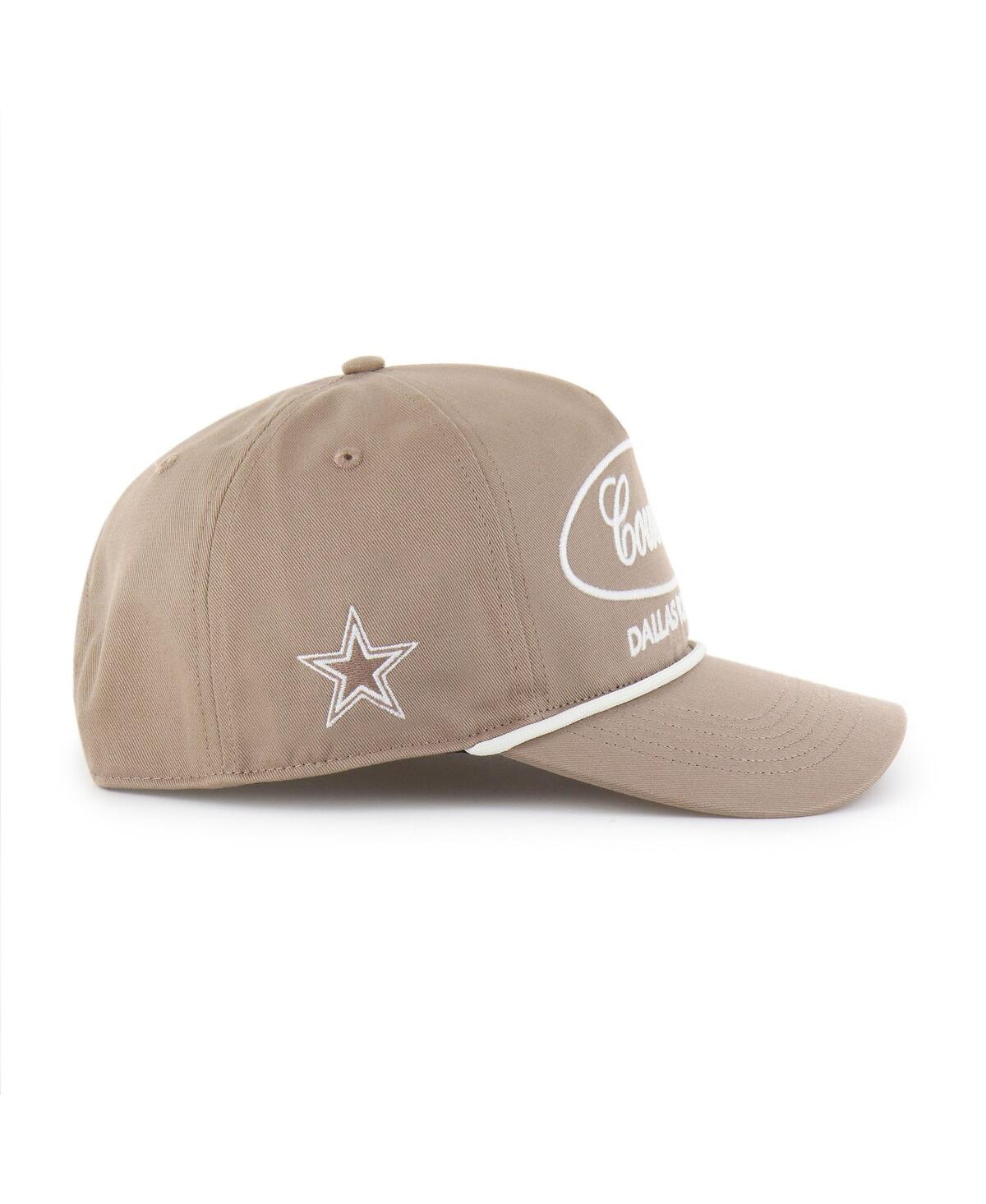 47 Brand Men's Brown Dallas Cowboys Foundational Relaxed Hitch Adjustable Hat In Brown