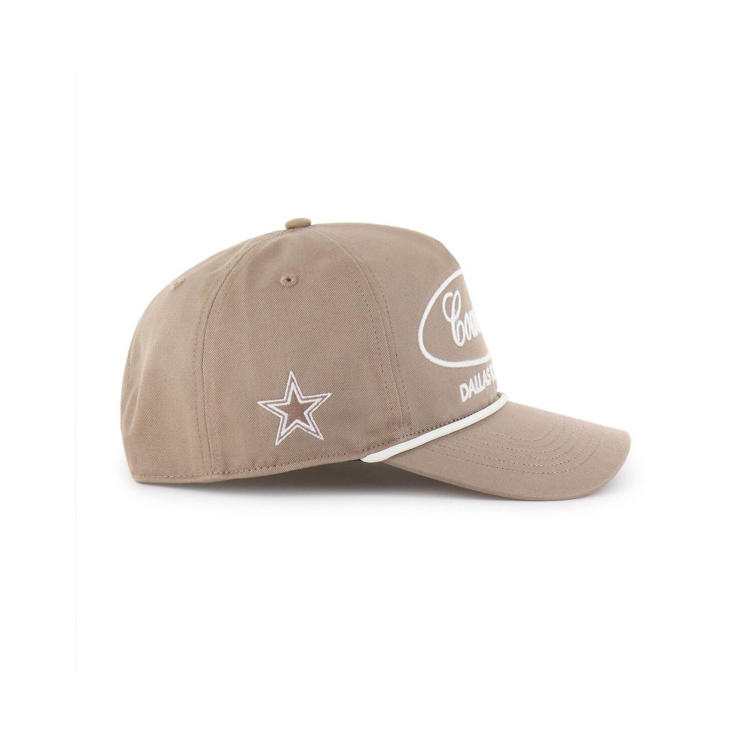 Men's Brown Dallas Cowboys Foundational Relaxed Hitch Adjustable Hat