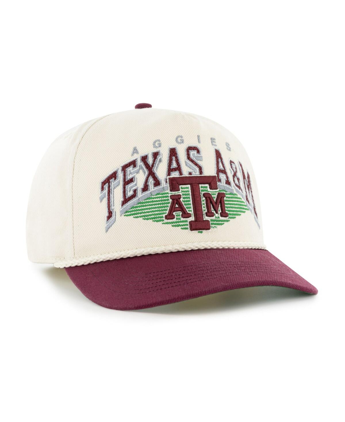 '47 Brand Men's Natural Texas A M Aggies Pomona Two-Tone Rope Hitch Adjustable Hat