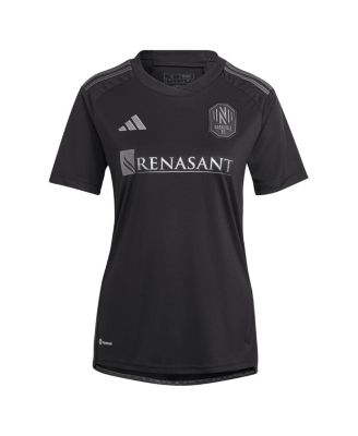 Women's Jacob Shaffelburg Black Nashville SC 2024 Man In Black Kit Replica Player Jersey