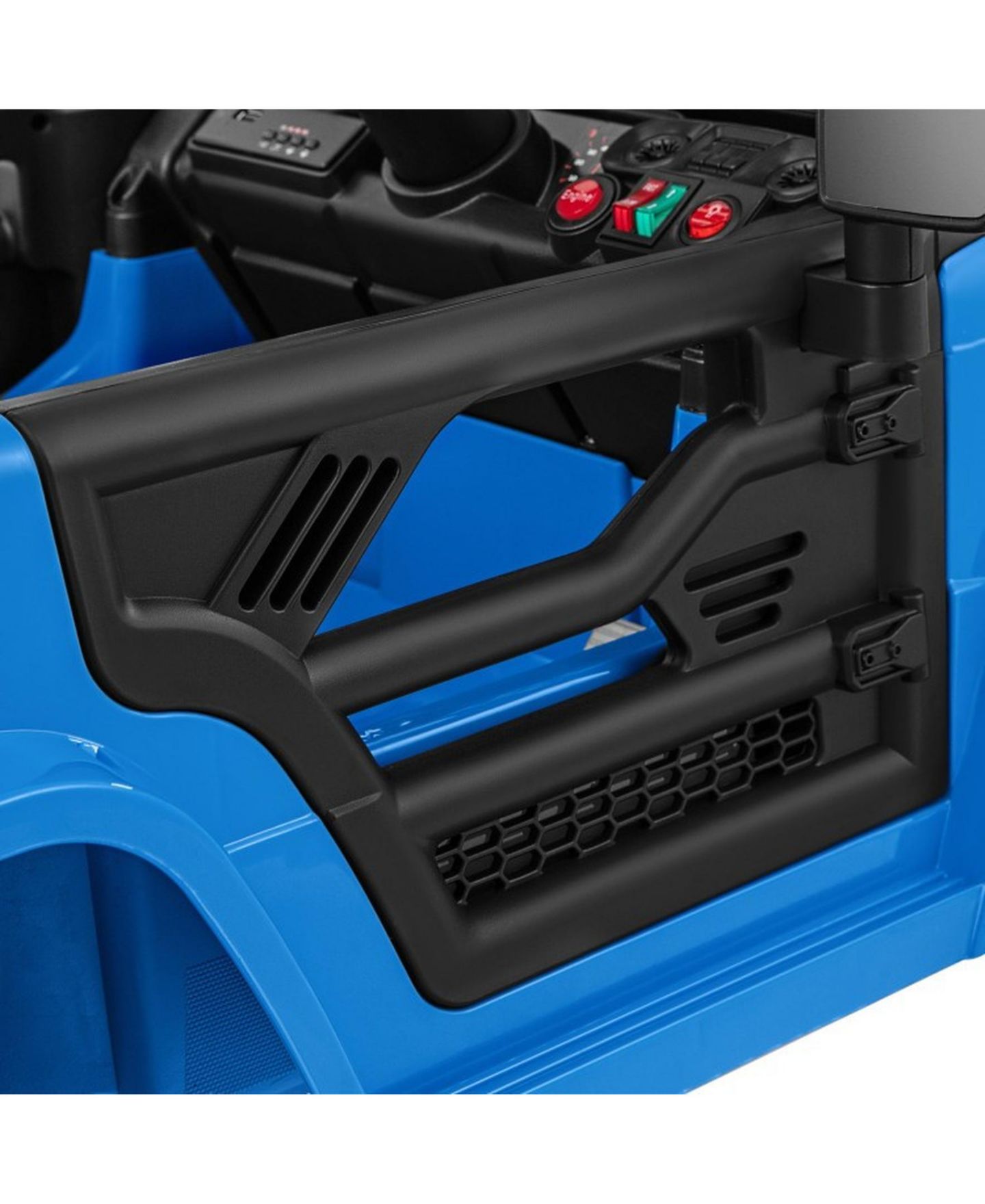 Детская игрушка SUGIFT 12V Rechargeable Ride-On Truck with Parental Remote, 66 lb Capacity, Ages 3+, цвет: Синий — фото 4