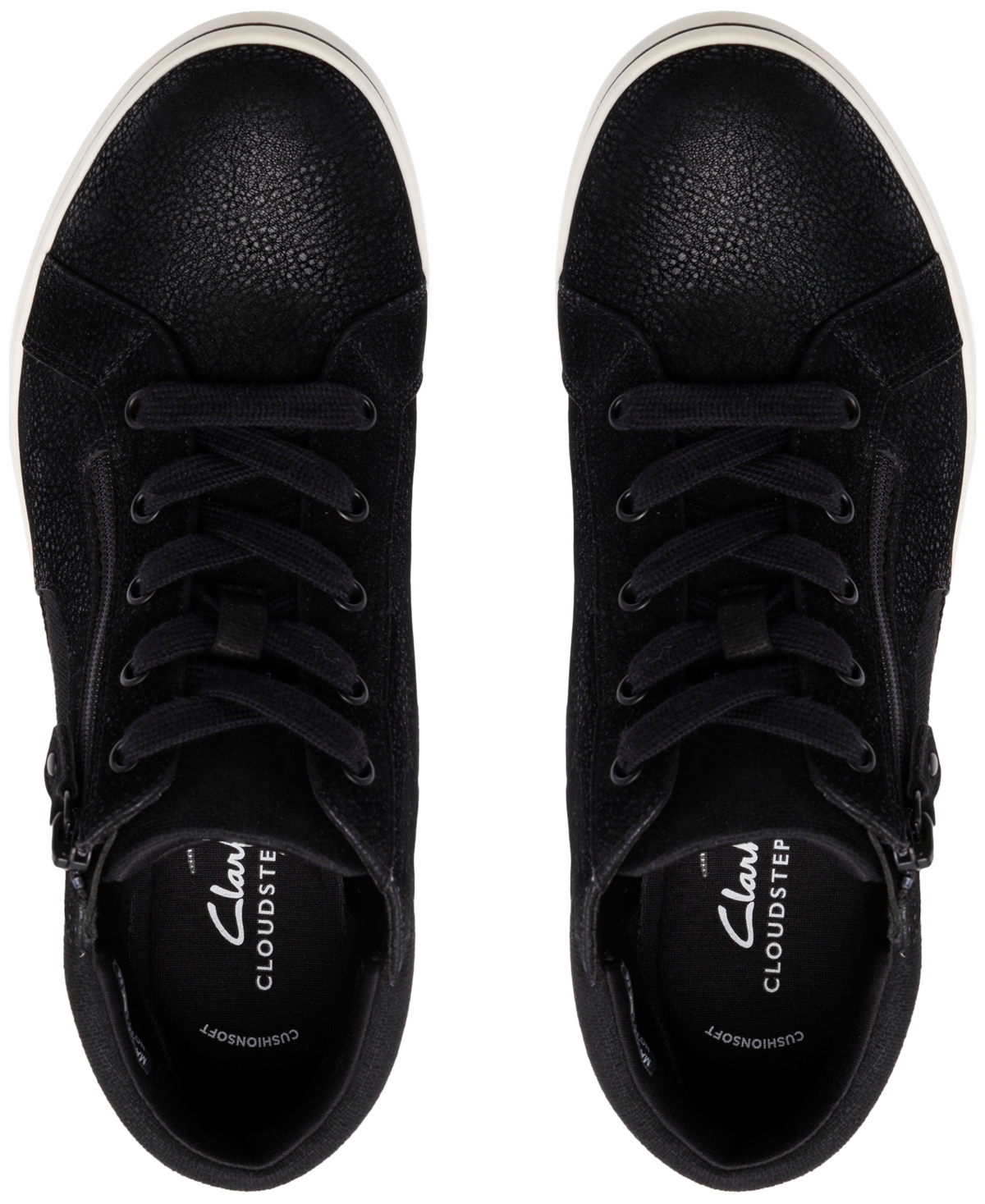 Clarks Women's Breezesky Rae Lace-up Sneaker In Black