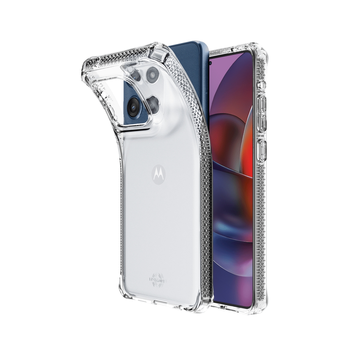 ITSkins Spectrum_R Clear Case for Motorola Houston
