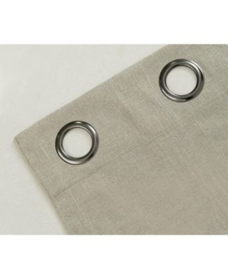 Oversized Grommet Top Window Valances - Aqua