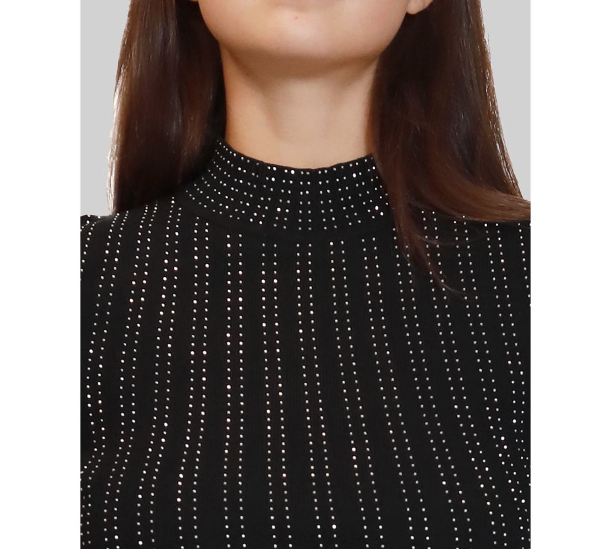 Dylan Ryan Junior's Mock Neck Studded Dress