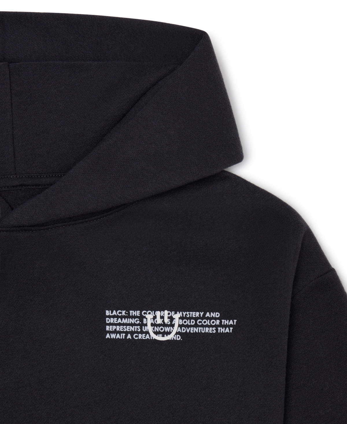 Color Lab Unisex 2t-6x Pull-on Printed Long Sleeve Hoodie In Black