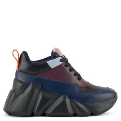Womens Space Kick Max Nappa And Sheep Leather Upper Sneakers