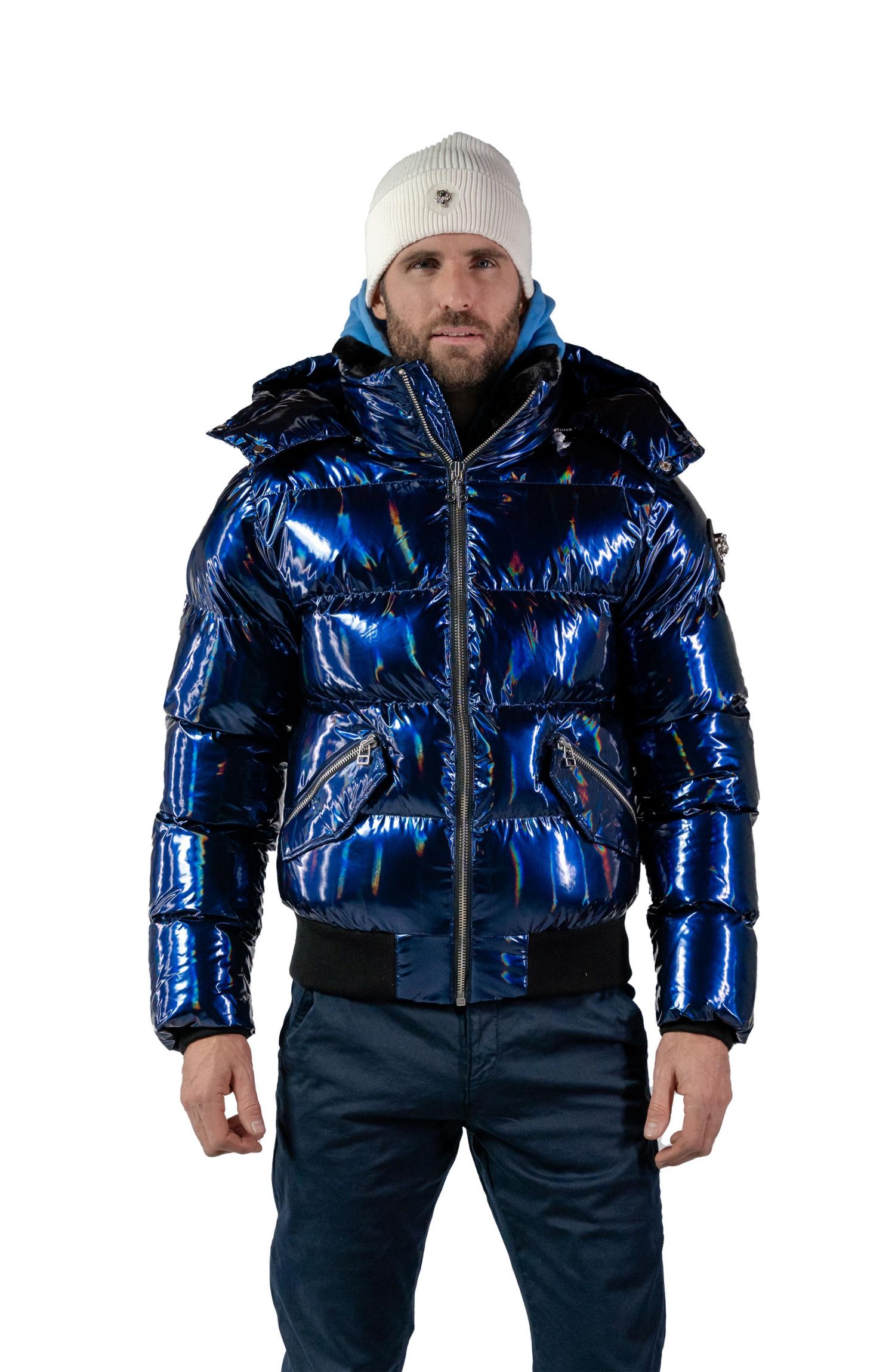 Men's Woody Bomber Quilted Coat