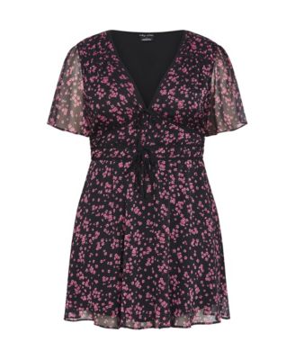 Plus Size Carrie Print Dress
