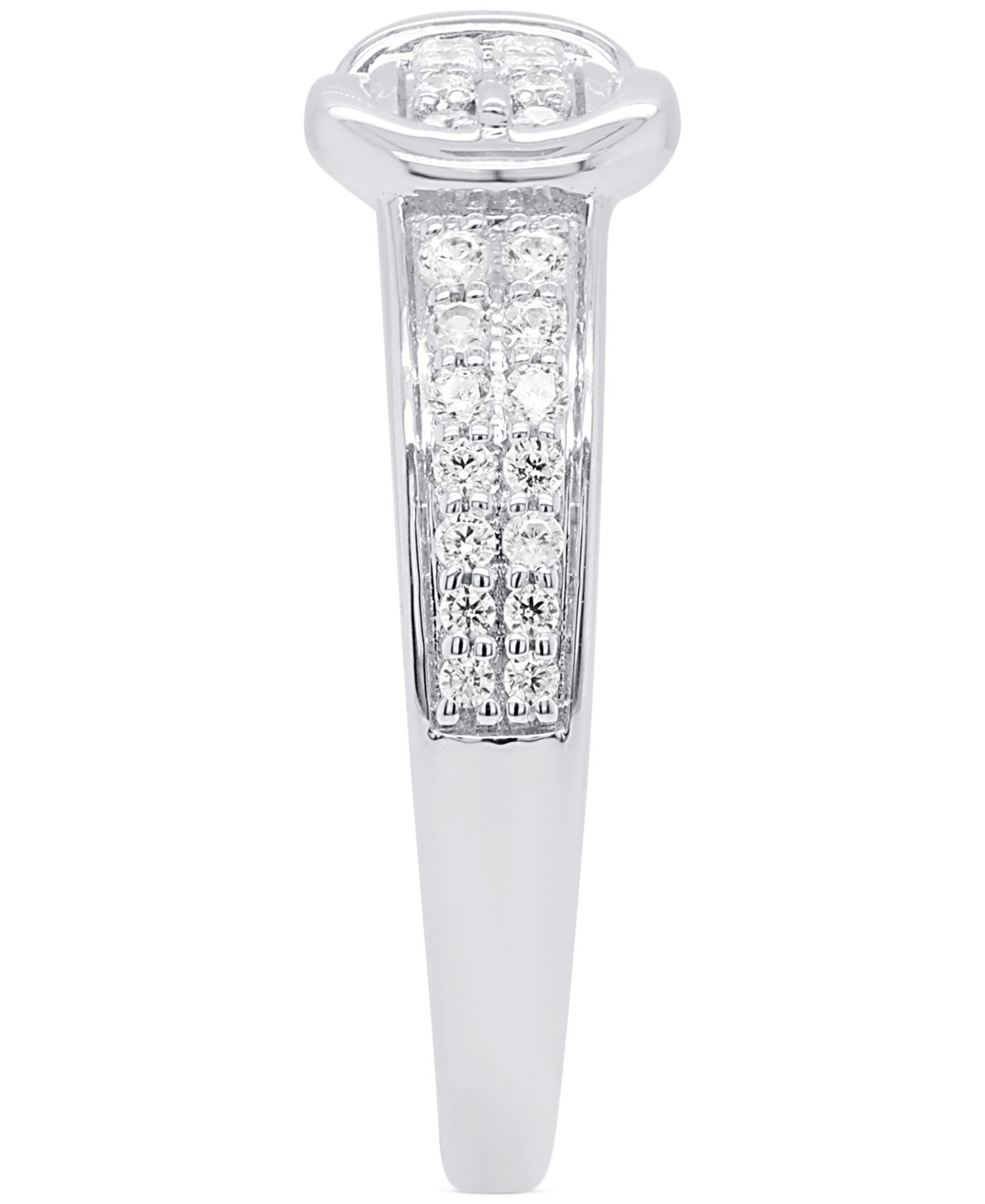 White Diamond Ring (1/4 ct. t.w.) in Sterling Silver