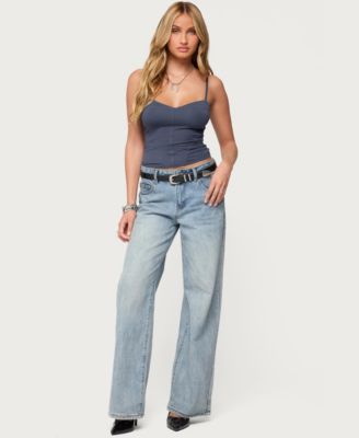 Women's Katanya Lace Up Top