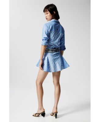 Women's Striped shirt dress