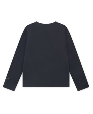 Girls Cozy Twist Front Knit Top