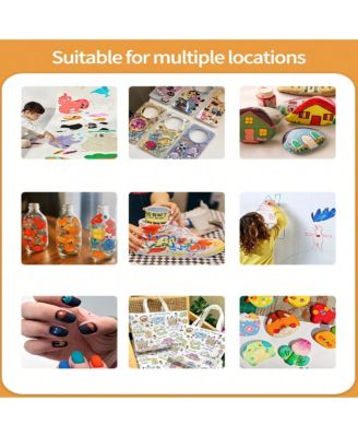 24 Colors, Acrylic Paint Pens, Dual Tip Pens With Fine Tip and Brush Tip for Rock Painting, Ceramic, Wood, Plastic, Calligraphy, Scrapbooking