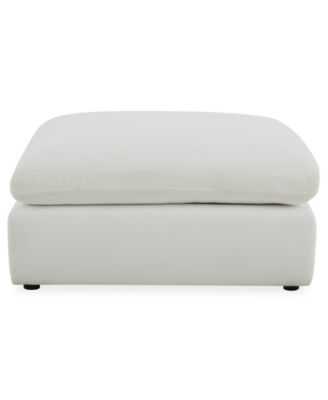 Furniture - Fog 43" Fabric Ottoman Sofa