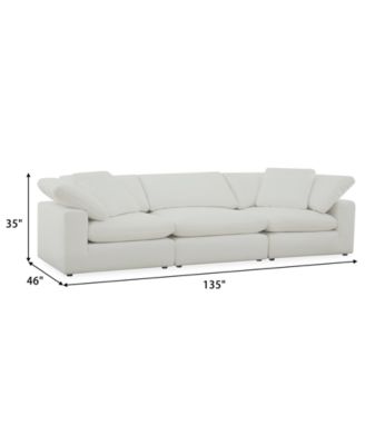 Fog 3-Pc. Fabric Sofa Set