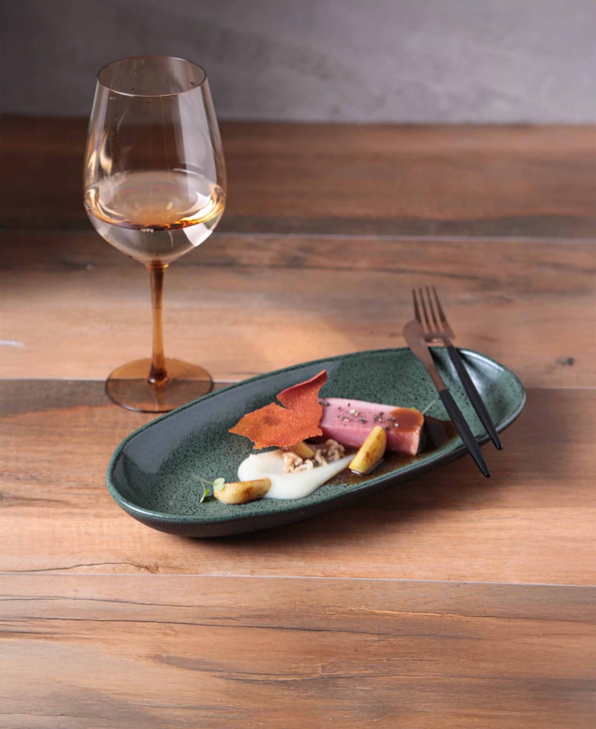 Porto Brasil Stoneware Large Deep Oval Platters, Set Of 4 In Green