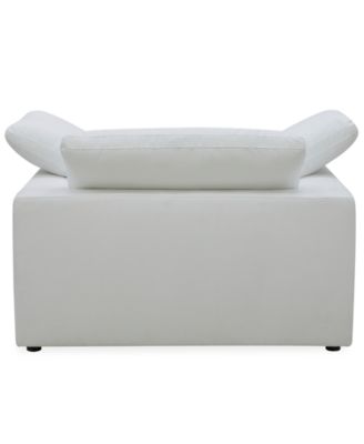 Fog 55" Fabric Accent Chair