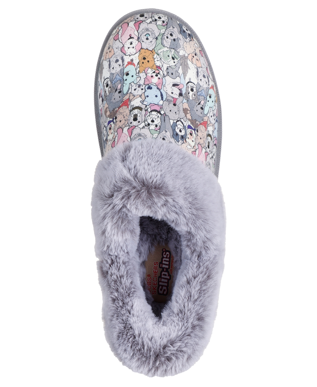 Skechers Women's Slip-ins: Bobs Cozy Kiss - Meow PJs Comfort Slippers from Finish Line