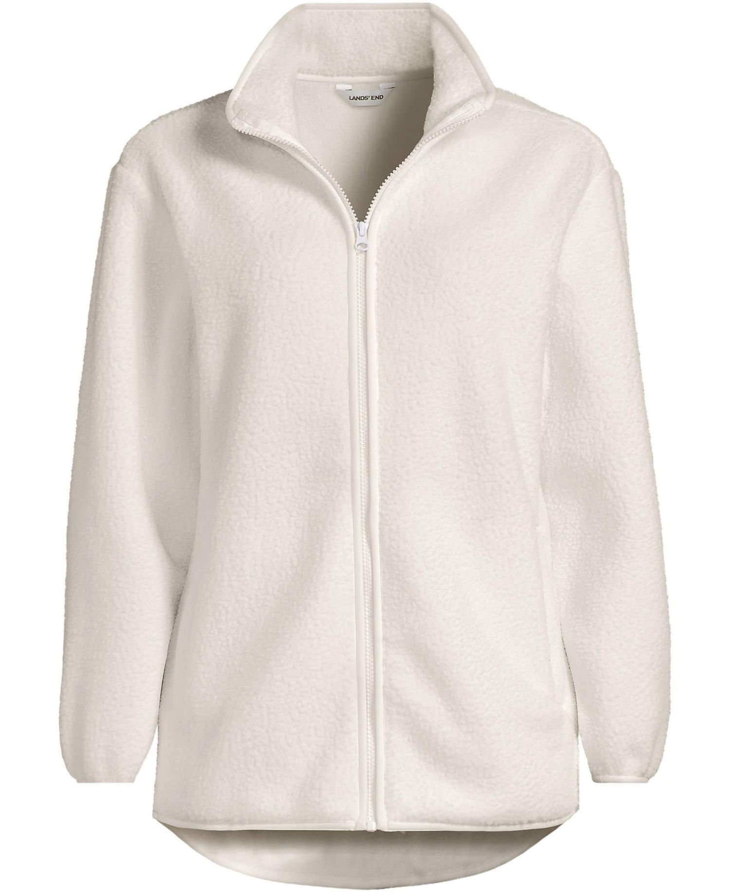 Women's Petite Cozy High Pile Full Zip Fleece Jacket