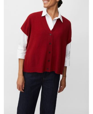 Women's MaLucanne Short Sleeve V-Neck Cardigan