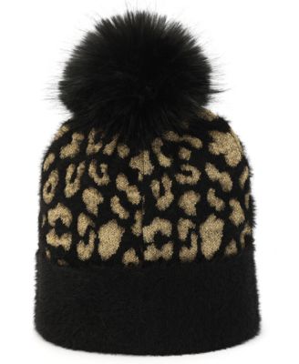 Women's Leopard Cuff Hat
