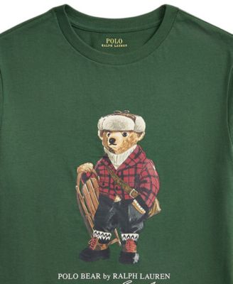 Boys' 8-20 Polo Bear Cotton Jersey Tee