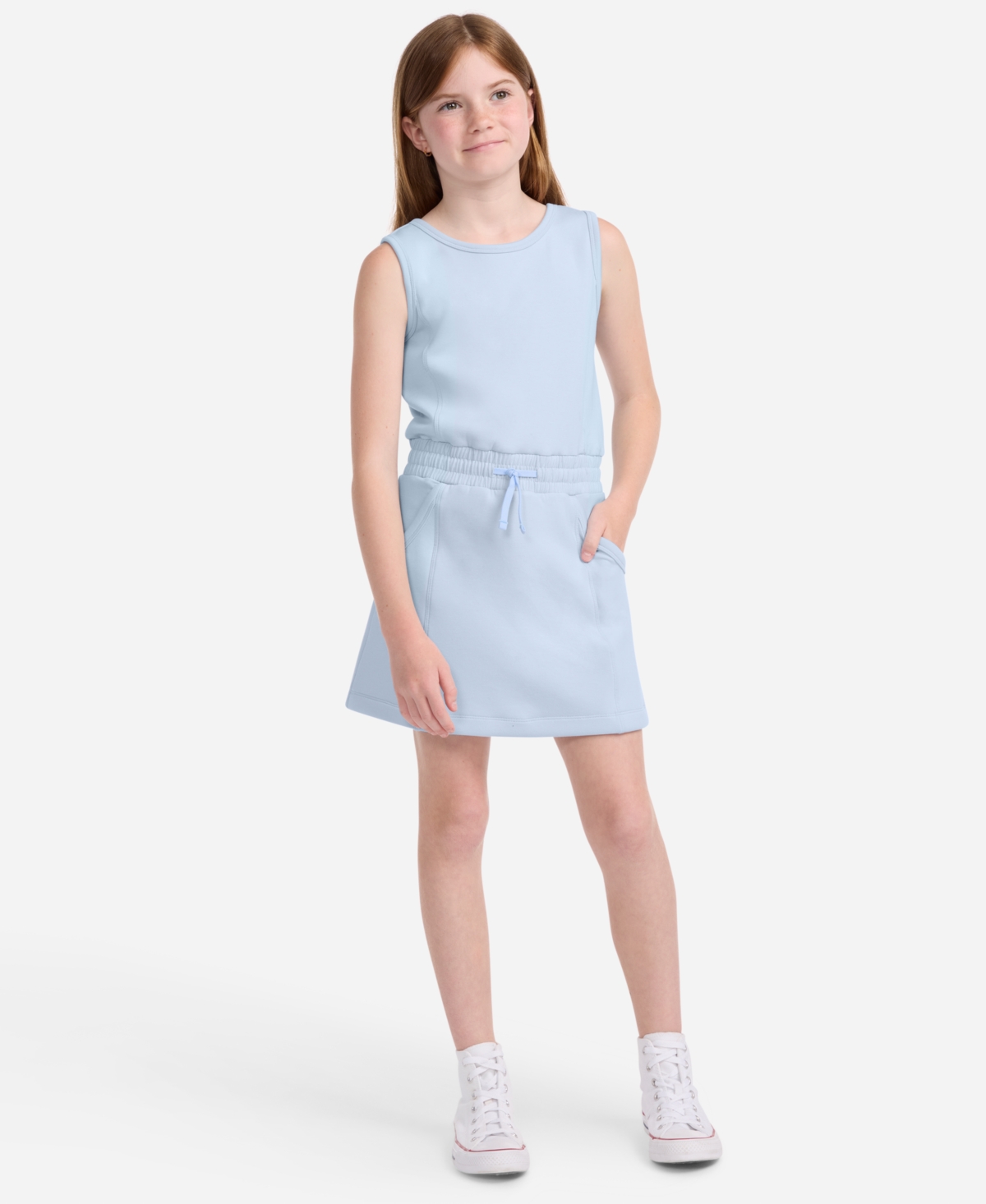 Abercrombie Girls Ypb U Neck Mini Dress In Multi