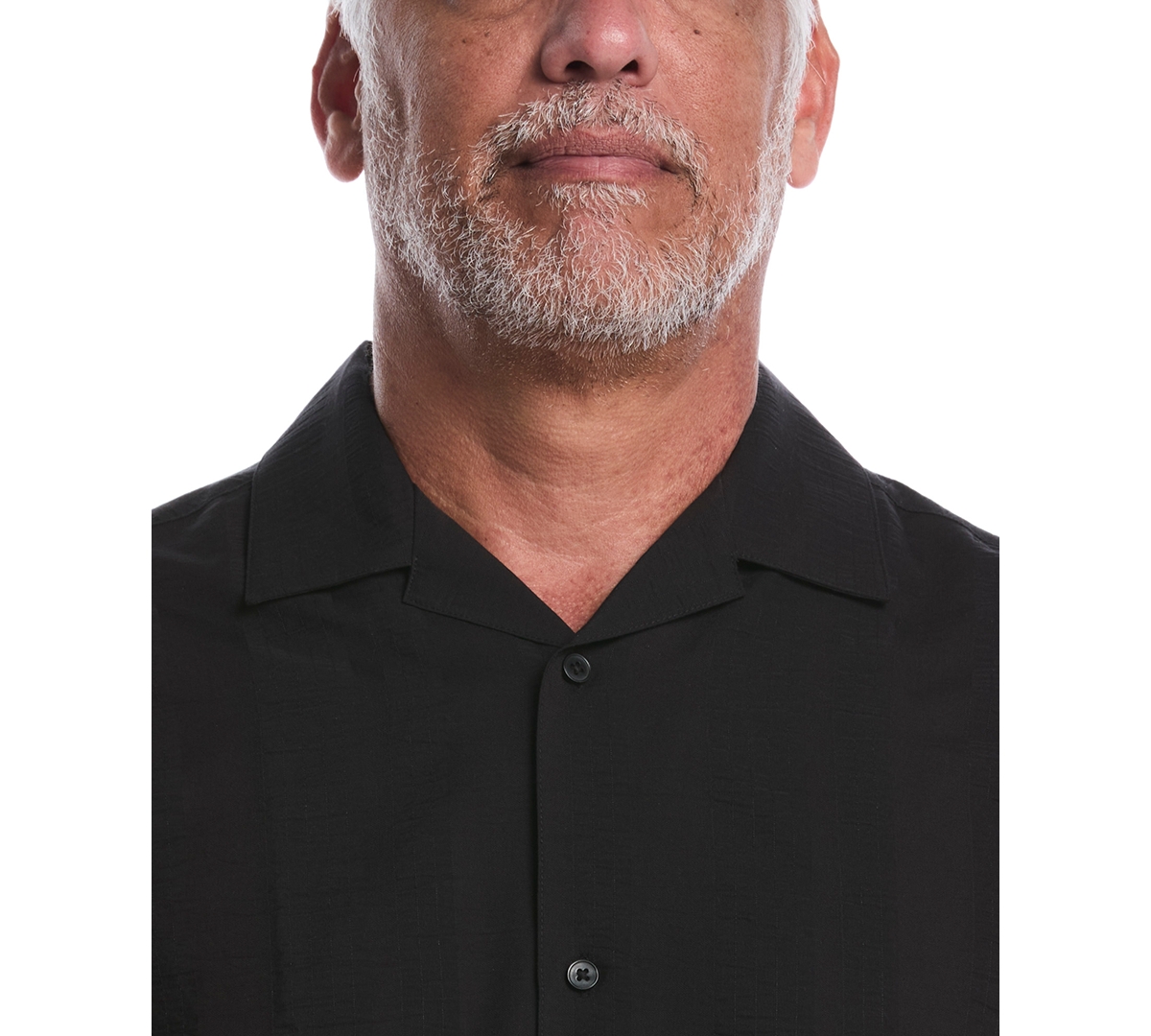 Cubavera Men's Big & Tall Seersucker Stripe Short Sleeves Shirt