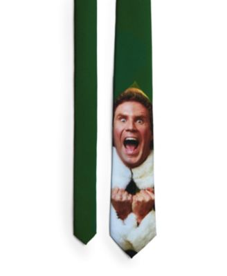 Men's Elf Tie - Christmas Necktie - Formal And Casual - Including 1 Tie - Multicolor