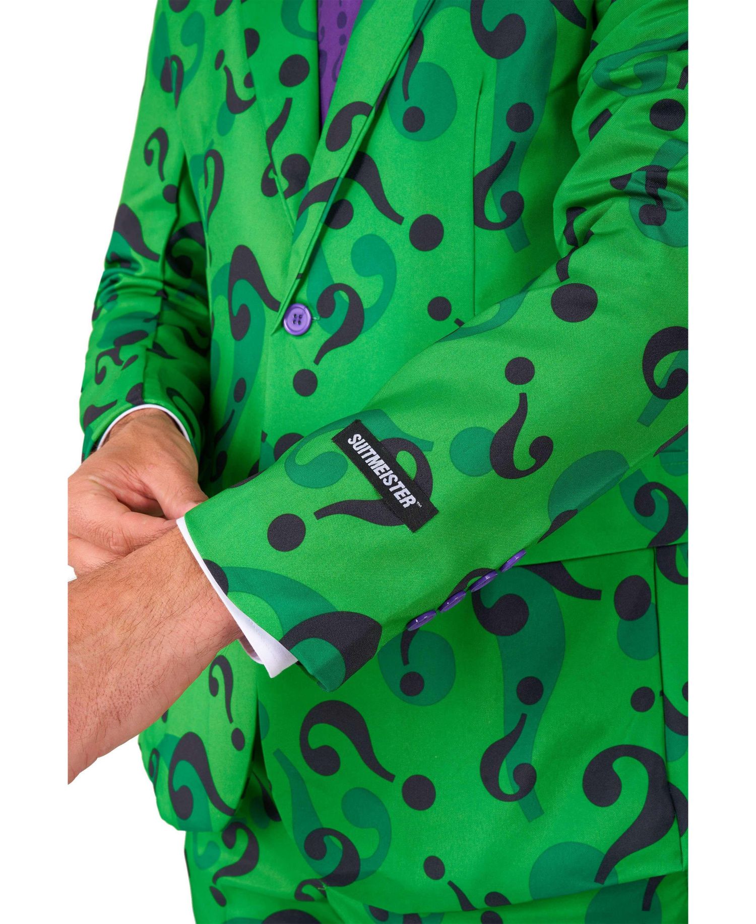 Men's Halloween Suit - The Riddler Costume