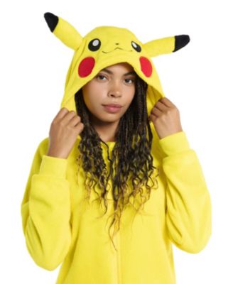 Men's Official Gengar Union Suit - PokEmon Body Suit for Adults - Purple