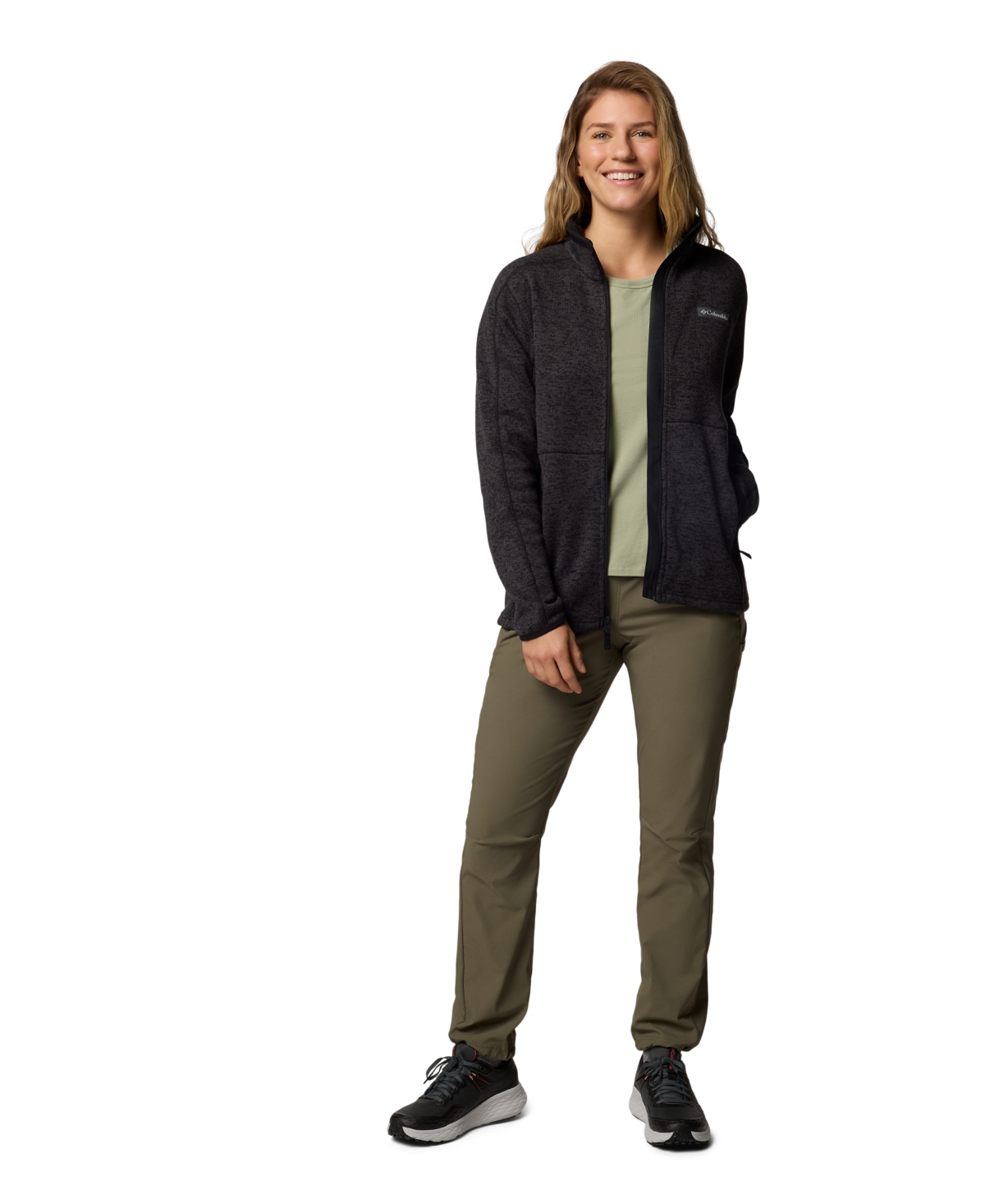 Columbia Women's Kruser Ridge Iii High Collar Softshell Jacket In Black