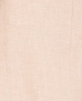 Men's Modern-Fit Cotton & Linen Nested Suit 