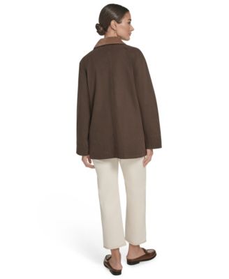 Women's Front Zipper Barn Jacket