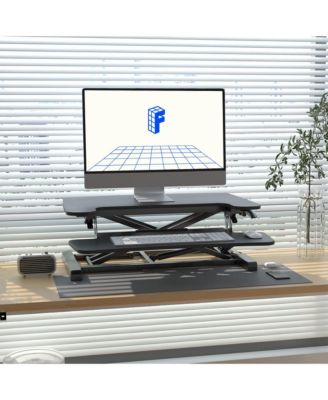 M7 Series 28"W Manual  Adjustable Standing Desk Converter