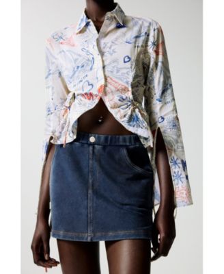Women's Denim short skirt