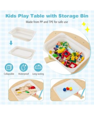 6 in 1 Kids Climbing Arch Playset wIth Removable Cushion and Stoppers