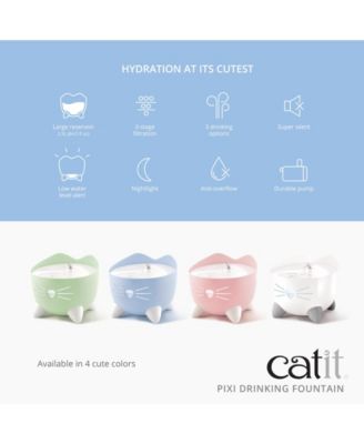 Pixi Drinking Fountain, Light Blue