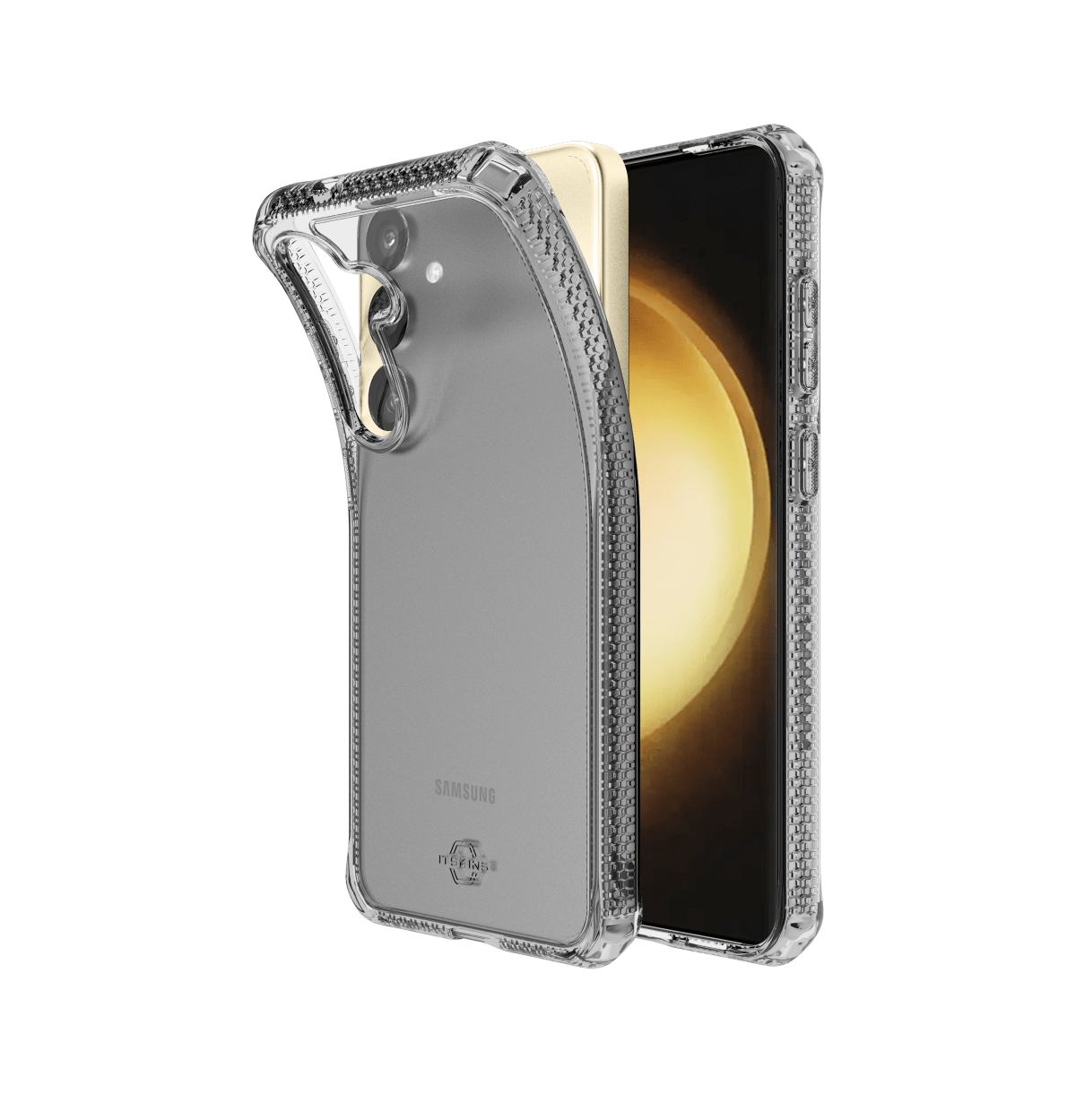 ITSkins Spectrum_R Clear MagSafe Case for Samsung Galaxy S 2025 Small